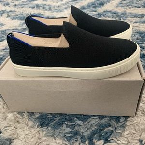 Rothy's Black and Blue Kids Sneakers
